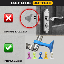 Self-Sucking Silicone Door Stopper (5 Pcs Set)