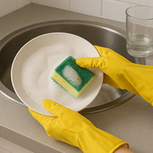 Premium Latex Household Cleaning Gloves (1 Pair)